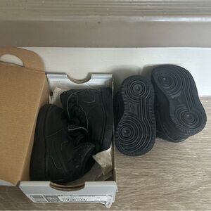 3c (baby/toddler) black Air Force 1s